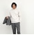 《ビジカジ対応》シルケットスムース クルーネック ドレスロンT 26AW