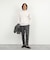 《ビジカジ対応》シルケットスムース クルーネック ドレスロンT 26AW