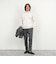 《ビジカジ対応》シルケットスムース クルーネック ドレスロンT 26AW