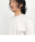 《ビジカジ対応》シルケットスムース クルーネック ドレスロンT 26AW