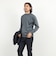 《ビジカジ対応》シルケットスムース クルーネック ドレスロンT 26AW