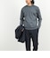 《ビジカジ対応》シルケットスムース クルーネック ドレスロンT 26AW
