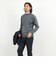 《ビジカジ対応》シルケットスムース クルーネック ドレスロンT 26AW