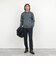 《ビジカジ対応》シルケットスムース クルーネック ドレスロンT 26AW