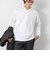 《ビジカジ対応》シルケットスムース Vネック ドレスロンT 26AW