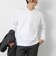 《ビジカジ対応》シルケットスムース Vネック ドレスロンT 26AW