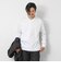 《ビジカジ対応》シルケットスムース Vネック ドレスロンT 26AW