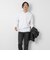 《ビジカジ対応》シルケットスムース Vネック ドレスロンT 26AW