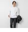 《ビジカジ対応》シルケットスムース Vネック ドレスロンT 26AW