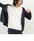 《ビジカジ対応》シルケットスムース Vネック ドレスロンT 26AW