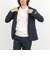 《ビジカジ対応》シルケットスムース Vネック ドレスロンT 26AW