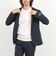 《ビジカジ対応》シルケットスムース Vネック ドレスロンT 26AW