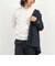 《ビジカジ対応》シルケットスムース Vネック ドレスロンT 26AW