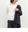 《ビジカジ対応》シルケットスムース Vネック ドレスロンT 26AW