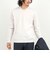 《ビジカジ対応》シルケットスムース Vネック ドレスロンT 26AW