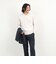 《ビジカジ対応》シルケットスムース Vネック ドレスロンT 26AW