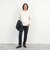 《ビジカジ対応》シルケットスムース Vネック ドレスロンT 26AW