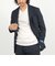 《ビジカジ対応》シルケットスムース Vネック ドレスロンT 26AW