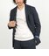 《ビジカジ対応》シルケットスムース Vネック ドレスロンT 26AW