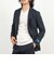《ビジカジ対応》シルケットスムース Vネック ドレスロンT 26AW