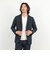 《ビジカジ対応》シルケットスムース Vネック ドレスロンT 26AW