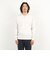 《ビジカジ対応》シルケットスムース Vネック ドレスロンT 26AW