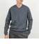 《ビジカジ対応》シルケットスムース Vネック ドレスロンT 26AW