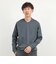 《ビジカジ対応》シルケットスムース Vネック ドレスロンT 26AW