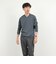 《ビジカジ対応》シルケットスムース Vネック ドレスロンT 26AW