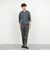 《ビジカジ対応》シルケットスムース Vネック ドレスロンT 26AW