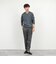 《ビジカジ対応》シルケットスムース Vネック ドレスロンT 26AW