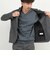 《ビジカジ対応》シルケットスムース Vネック ドレスロンT 26AW