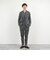 《ビジカジ対応》シルケットスムース Vネック ドレスロンT 26AW