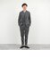 《ビジカジ対応》シルケットスムース Vネック ドレスロンT 26AW