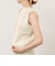 《セットアップ対応》【WALANCE/ワランス】paper knit sleeveless top