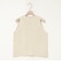 《セットアップ対応》【WALANCE/ワランス】paper knit sleeveless top
