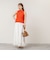 《セットアップ対応》【WALANCE/ワランス】paper knit sleeveless top