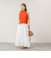 《セットアップ対応》【WALANCE/ワランス】paper knit sleeveless top
