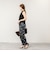 《セットアップ対応》【WALANCE/ワランス】paper knit sleeveless top