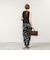 《セットアップ対応》【WALANCE/ワランス】paper knit sleeveless top