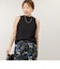 《セットアップ対応》【WALANCE/ワランス】paper knit sleeveless top