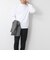 《ビジカジ対応》シルケットスムース タートルネック ドレスロンT 26AW