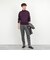 《ビジカジ対応》シルケットスムース タートルネック ドレスロンT 26AW