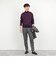 《ビジカジ対応》シルケットスムース タートルネック ドレスロンT 26AW