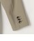 《セットアップ対応》強撚ツイルノーカラージャケット