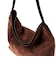 【Un coeur/アンクール】K906019 SUEDE DRAPE ONE SHOULDER