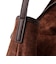 【Un coeur/アンクール】K906019 SUEDE DRAPE ONE SHOULDER