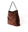 【Un coeur/アンクール】K906019 SUEDE DRAPE ONE SHOULDER