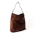 【Un coeur/アンクール】K906019 SUEDE DRAPE ONE SHOULDER