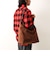【Un coeur/アンクール】K906019 SUEDE DRAPE ONE SHOULDER